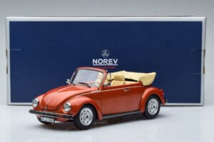 Volkswagen Beetle 1303 Cabriolet Orange Norev 1:18 188526 Druckguss — Bild 6 von 6