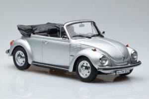 Volkswagen Käfer 1303 Cabriolet Silber Norev 1:18 188530 Druckguss — Bild 4 von 6