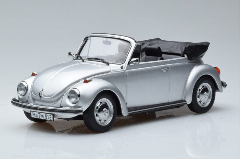 Volkswagen Käfer 1303 Cabriolet Silber Norev 1:18 188530 Druckguss