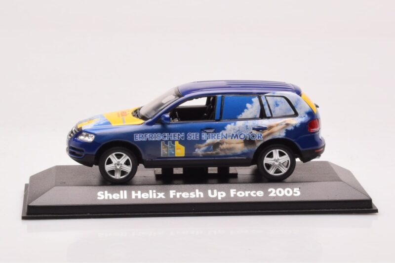 Volkswagen Touareg 7L Shell Helix Fresh Up Force Minichamps 1:43 VOLKSWAGEN-264066 Druckguss