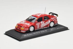 Alfa Romeo 155 V6 #12 M. Alboreto DTM 1995 Minichamps 1:43 430950312 Druckguss — Bild 2 von 4