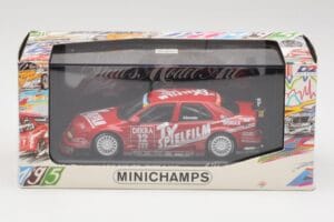 Alfa Romeo 155 V6 #12 M. Alboreto DTM 1995 Minichamps 1:43 430950312 Druckguss — Bild 4 von 4