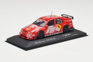 Alfa Romeo 155 V6 TI #10 Team Alfa Corse Modena DTM 1994 Minichamps 1:43 430940210 Druckguss — Bild 2 von 4