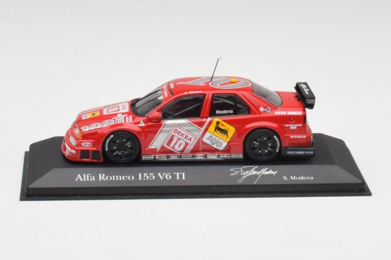 Alfa Romeo 155 V6 TI #10 Team Alfa Corse Modena DTM 1994 Minichamps 1:43 Alfa Romeo 155 V6 TI #10 Team Alfa Corse Modena DTM 1994 Minichamps 1:43 430940210 Druckguss