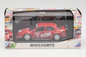 Alfa Romeo 155 V6 TI #18 Euroteam Modena DTM 1995 Minichamps 1:43 430950318 Druckguss — Bild 4 von 4