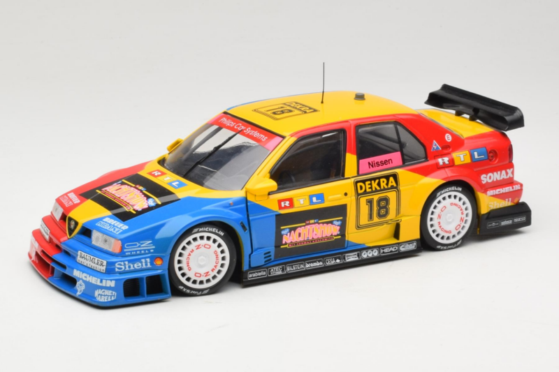 Alfa Romeo 155 V6 Ti #18 K. Nissen Schubel Engineering DTM 1993 UT Models 1:18 180930123 Druckguss