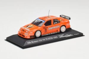Alfa Romeo 155 V6 TI #19 Jagermeister M. Bartels DTM 1995 Minichamps 1:43 430950219 Druckguss — Bild 2 von 4