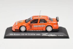 Alfa Romeo 155 V6 TI #19 Jagermeister M. Bartels DTM 1995 Minichamps 1:43 430950219 Druckguss