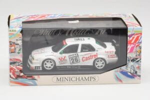 Alfa Romeo 155 V6 TI #26 Team Enstler K. Struwe DTM 1994 Minichamps 1:43 430940126 Druckguss — Bild 4 von 4