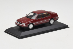 Alfa Romeo 164 3.0 Super V6 Dunkelrot Minichamps 1:43 436120700 Druckguss — Bild 2 von 4