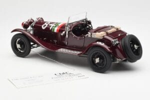 Alfa Romeo 1750 GS Spider #84 T. Nuvolari / B. Guidotti Mille Miglia Winner 1930 CMC 1:18 M-141 Druckguss — Bild 5 von 6