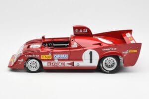 Alfa Romeo 33TT 12 #1 A. Merzario / J. Laffite 1000km Nurburgring Winner 1975 AUTOart 1:18 87505 Druckguss — Bild 4 von 8