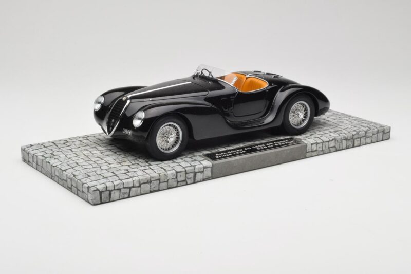 Alfa Romeo 6C 2500 SS Corsa Spider Schwarz Minichamps 1:18 107120231 Druckguss