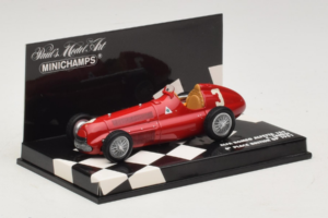 Alfa Romeo 159 Alfetta #3 C. Sanesi 6th Place British GP 1951 Minichamps 1:43 400511203 Druckguss — Bild 2 von 5