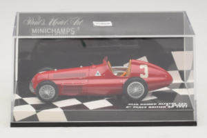 Alfa Romeo 159 Alfetta #3 C. Sanesi 6th Place British GP 1951 Minichamps 1:43 400511203 Druckguss — Bild 5 von 5