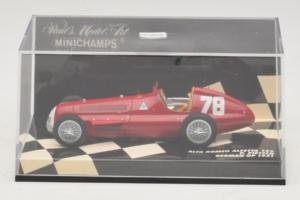 Alfa Romeo 159 Alfetta #78 P. Pietsch German GP 1951 Minichamps 1:43 400511278 Druckguss — Bild 5 von 5
