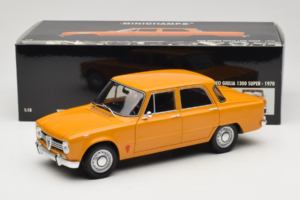 Alfa Romeo Giulia 1300 Super Orange Minichamps 1:18 180120900 Druckguss — Bild 8 von 8