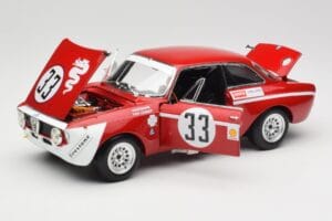 Alfa Romeo GTA 1300 Junior #33 T. Hezemans / G. van Lennep Hezemans Jarama 1972 Minichamps 1:18 100721233 Druckguss — Bild 2 von 8