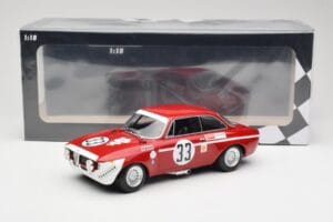 Alfa Romeo GTA 1300 Junior #33 T. Hezemans / G. van Lennep Division 1 Winners 4 Hours of Jarama 1972 Minichamps 1:18 15572123 — Bild 6 von 6