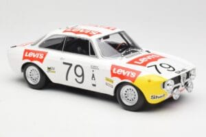 Alfa Romeo GTA 1300 #79 H. Rubens / C. Van Ryn 24 Hours of Spa 1971 Minichamps 1:18 155711279 Druckguss — Bild 4 von 6
