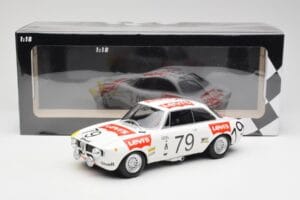 Alfa Romeo GTA 1300 #79 H. Rubens / C. Van Ryn 24 Hours of Spa 1971 Minichamps 1:18 155711279 Druckguss — Bild 6 von 6
