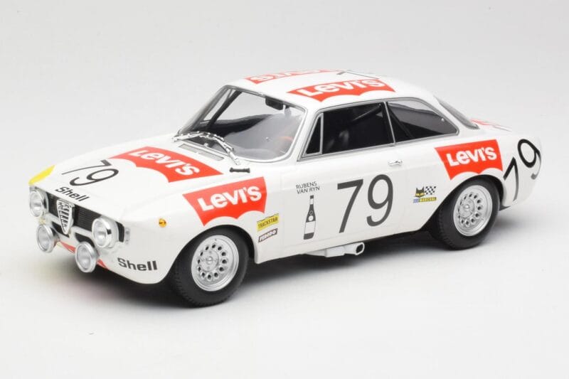 Alfa Romeo GTA 1300 #79 H. Rubens / C. Van Ryn 24 Hours of Spa 1971 Minichamps 1:18 155711279 Druckguss