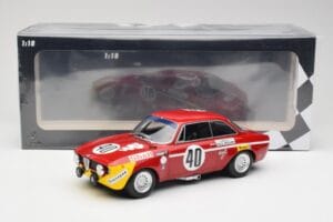 Alfa Romeo GTA 1300 #83 Autodelta C. Facetti / S. Truci 24 Hours of Spa 1972 Minichamps 1:18 155722283 Druckguss — Bild 6 von 6