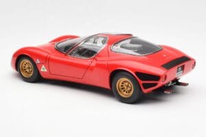 Alfa Romeo 33 Stradale Rot AUTOart 1:18 70191 Druckguss — Bild 7 von 8
