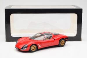 Alfa Romeo 33 Stradale Rot AUTOart 1:18 70191 Druckguss — Bild 8 von 8