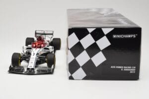 Alfa Romeo Racing C38 #7 K. Raikkonen F1 2019 Minichamps 1:18 110190007 Druckguss — Bild 6 von 6