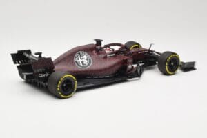 Alfa Romeo Racing C38 #7 K. Raikkonen Valentine's Day Livery Shakedown Fiorano 14th February 2019 Minichamps 1:18 110199907 D — Bild 2 von 6