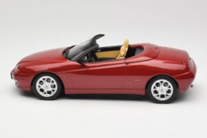 Alfa Romeo Spider 916 Proteo Red Metallic Norev 1:18 187854 Druckguss — Bild 3 von 6
