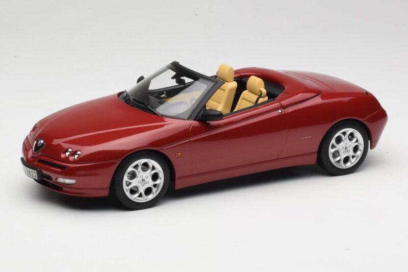 Alfa Romeo Spider 916 Proteo Red Metallic Norev 1:18 187854 Druckguss