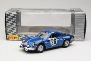Alpine A110 1600S #28 Alpine-Renault O. Andersson / D. Stone Rally Monte Carlo 1971 Maisto 1:18 56033 Druckguss — Bild 8 von 8