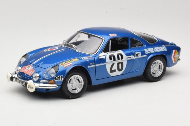 Alpine A110 1600S #28 Alpine-Renault O. Andersson / D. Stone Rally Monte Carlo 1971 Maisto 1:18 56033 Druckguss