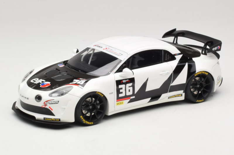 Alpine A110 GT4+ #36 J. Pla / J. Gilbert / J-M. Leandri Ultimate GT Endurance Cup 2024 Otto 1:18 OT1201 Resin