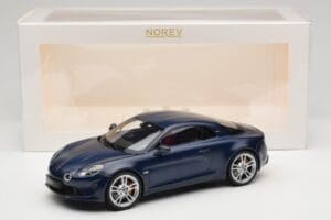 Alpine A110 S A120 Matte Storm Blue Norev 1:18 185444 Druckguss — Bild 6 von 6