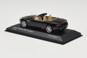 Aston Martin DB9 Cabriolet Schwarz Minichamps 1:43 400137330 Druckguss — Bild 3 von 4