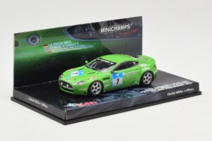 Aston Martin V8 Vantage N24 #7 U. Bez / Porritt / R. Meaden 24 Hours Nurburgring 2008 Minichamps 1:43 437081307 Druckguss — Bild 2 von 4
