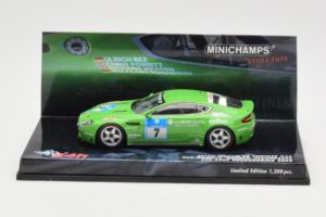 Aston Martin V8 Vantage N24 #7 U. Bez / Porritt / R. Meaden 24 Hours Nurburgring 2008 Minichamps 1:43 437081307 Druckguss