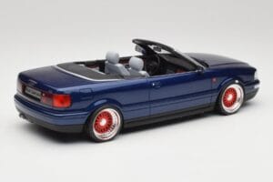 Audi 80 B4 Kabriolett Ming Blau Metallic Custom Wheels Otto 1:18 OT806-C Resin — Bild 2 von 6