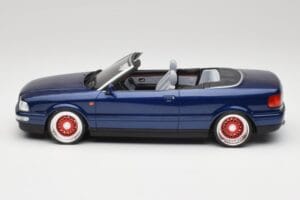 Audi 80 B4 Kabriolett Ming Blau Metallic Custom Wheels Otto 1:18 OT806-C Resin — Bild 3 von 6