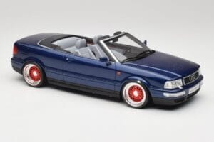 Audi 80 B4 Kabriolett Ming Blau Metallic Custom Wheels Otto 1:18 OT806-C Resin — Bild 4 von 6