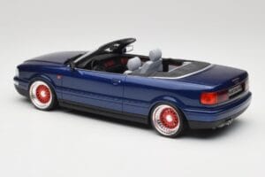 Audi 80 B4 Kabriolett Ming Blau Metallic Custom Wheels Otto 1:18 OT806-C Resin — Bild 5 von 6