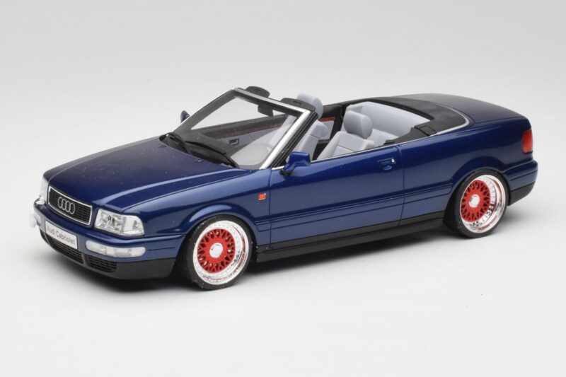 Audi 80 B4 Kabriolett Ming Blau Metallic Custom Wheels Otto 1:18 OT806-C Resin