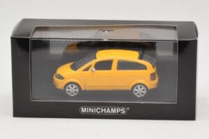 Audi A2 8Z Gelb Minichamps 1:43 AUDI005 Druckguss — Bild 4 von 4