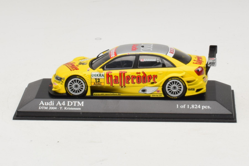 Audi A4 B6 #12 T. Kristensen Audi Sport Team Rosberg DTM 2004 Minichamps 1:43 400041412 Druckguss