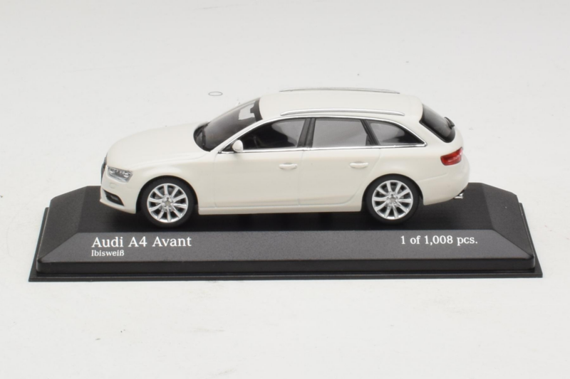 Audi A4 B8 Avant Weiß Minichamps 1:43 410011010 Druckguss