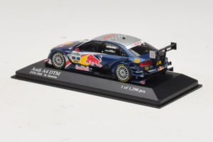 Audi A4 DTM #1 M. Ekstrom Audi Sport Team Abt Sportsline DTM Champion 2008 Minichamps 1:43 400081801 Druckguss — Bild 3 von 4