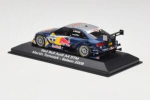 Audi A4 B8 #2 Red Bull M. Tomczyk DTM 2008 Minichamps 1:43 5020800133 Druckguss — Bild 3 von 4